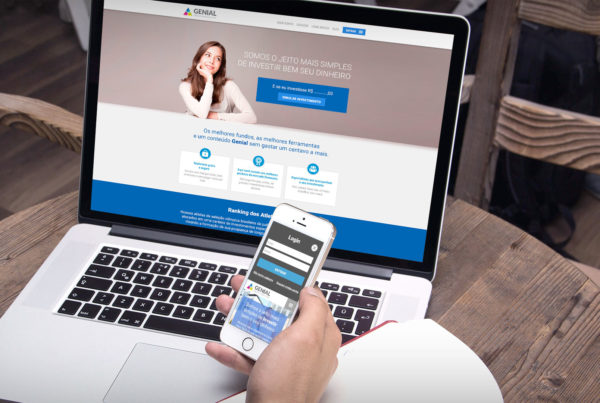 Site mobile da GENIAL